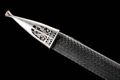 Ornate Guard, Black Woven Scabbard european sword product photo 10