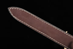 Brown Leather Scabbard, Black Grip european sword product photo 5