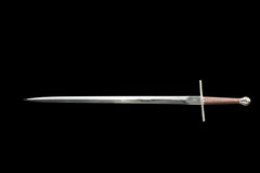 Black Scabbard, Burgundy Grip european sword product photo 5