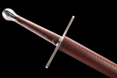 Burgundy Woven Scabbard european sword product photo 11