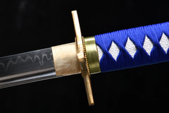 Katana – Bleach Hitsugaya’s Hyōrinmaru Replica | Hyōrinmaru（氷輪丸） blade and saya detail photo