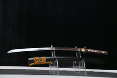 Katana – T10 Clay Tempered Steel Monkey-Themed Katana 猿の刀 Saru Tōtō full product photo