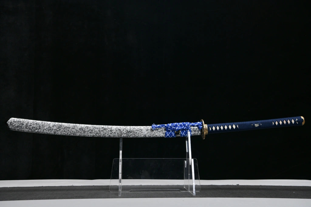 Chōtsuka – Long Handle T10 Clay Tempered Blade 波嵐 Nami Arashi - Katana full product photo