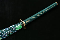 Chōtsuka – Long Handle T10 Clay Tempered Blade 翡翠嵐 Hisui Arashi ... full product photo