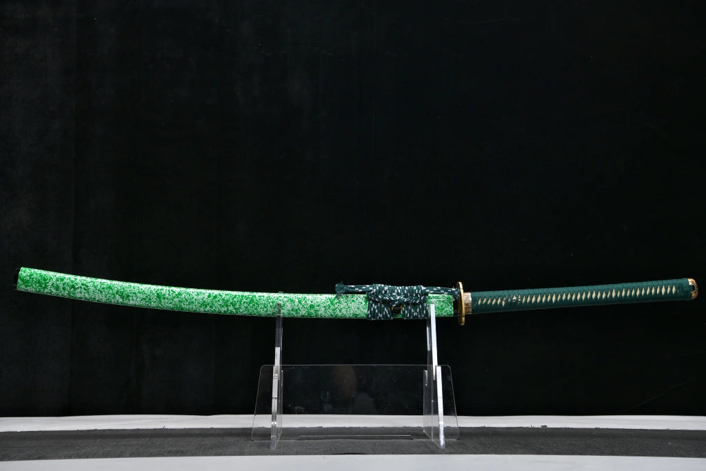 Chōtsuka – Long Handle T10 Clay Tempered Blade 翡翠嵐 Hisui Arashi ... full product photo