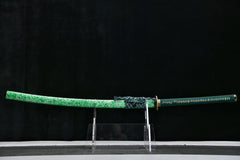 Chōtsuka – Long Handle T10 Clay Tempered Blade 翡翠嵐 Hisui Arashi ... full product photo