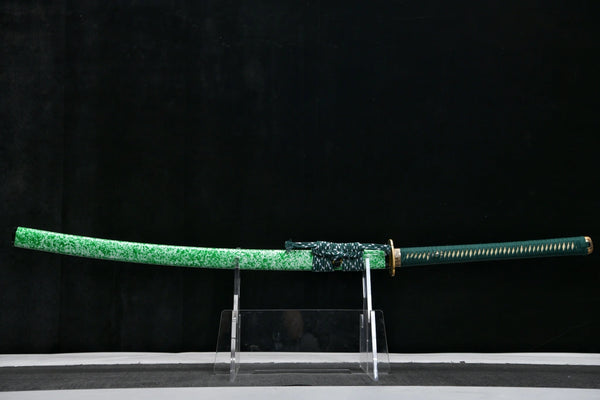 Katana – Chōtsuka Katana Long Handle T10 Clay Tempered Blade 翡翠嵐 Hisui Arashi