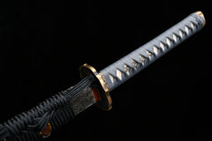 Katana – Rairyū Katana T10 Clay Tempered Blade 雷龍 Rairyū full product photo