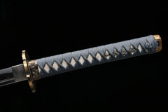 Katana – Rairyū Katana T10 Clay Tempered Blade 雷龍 Rairyū display view product photo