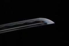 Katana – Rairyū Katana T10 Clay Tempered Blade 雷龍 Rairyū blade and saya detail photo