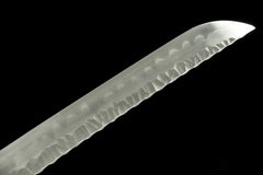 Katana – Brown Edge 褐锐 - T10 clay tempered steel Katana blade and saya detail photo