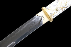 Katana – Ghost of Yōtei Dawn Gilded T10 Clay Tempered Blade |... display view product photo