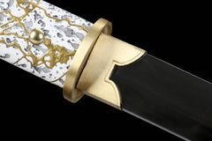 Katana – Ghost of Yōtei Dawn Gilded T10 Clay Tempered Blade |... full product photo