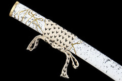 Katana – Ghost of Yōtei Dawn Gilded T10 Clay Tempered Blade |... display view product photo