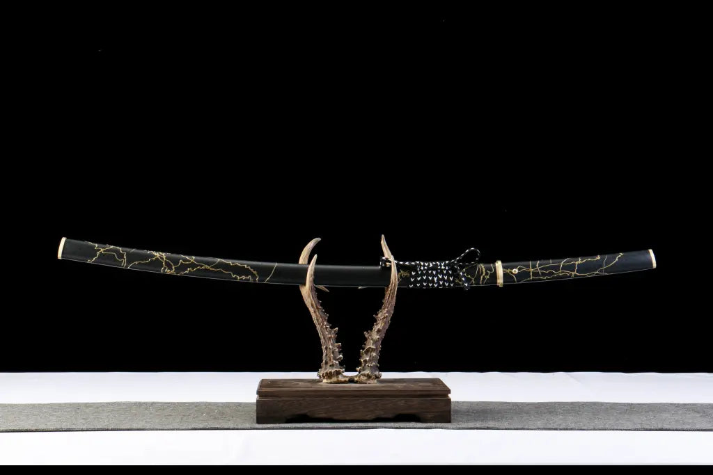 Katana – Ghost of Yōtei Gilded Night T10 Clay Tempered Blade |... full product photo