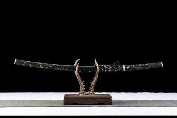 Katana – 羊蹄山の魂 暗夜鍍金 T10 クレイ焼入れ刃