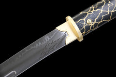 Katana – Ghost of Yōtei Gilded Night T10 Clay Tempered Blade |... display view product photo
