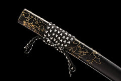 Katana – Ghost of Yōtei Gilded Night T8 Clay Tempered Blade |... display view product photo
