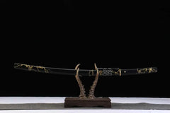 Katana – Ghost of Yōtei Gilded Night 1065 Steel | 羊蹄山の魂 暗夜鍍金 full product photo