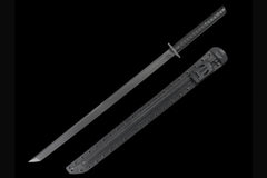 Tactical Chinese Tang Dao – Night Stalker - Katana blade and saya detail photo