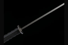 Tactical Chinese Tang Dao – Night Stalker - Katana handle, guard, and fittings detail photo