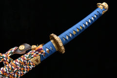 Tachi – Kinkō Tachi 26" Full-Hardened Japanese Tachi Sword 金煌... blade and saya detail photo