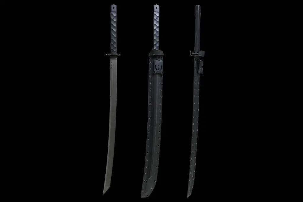 Tactical Katana – 5160 Silent Fang Straight Blade | Silent Fang full product photo