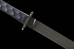 Tactical Katana – 5160 Silent Fang Straight Blade | Silent Fang full product photo