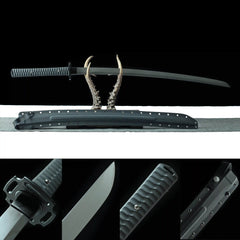 Tactical Katana – Kurokiba 黒牙 display view product photo