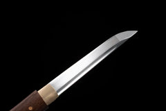 Tanto – Rosewood Whisper 花梨離花の囁き - 1045 carbon steel Tanto display view product photo