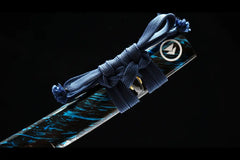 Wakizashi - Ghost of Tsushima: Jin Sakai Wakizashi (1060 steel) display view product photo