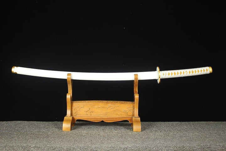 Demon Slayer Katana - Agatsuma Zenitsu Sword 我妻善逸の刀 by NIMOFAN Katana丨True katana丨Katana for sale