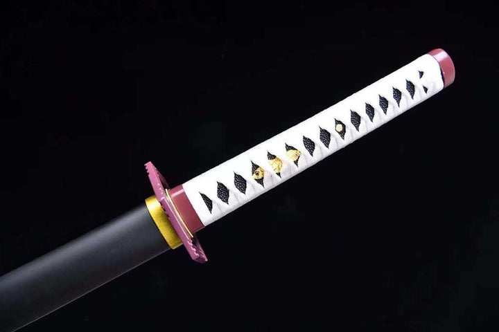 Demon Slayer Katana - Genya Shinazugawa Demon Slayer Sword 不死川玄弥の刀1060 steel28 InchAnime & Game Katana丨NIMOFAN Katana