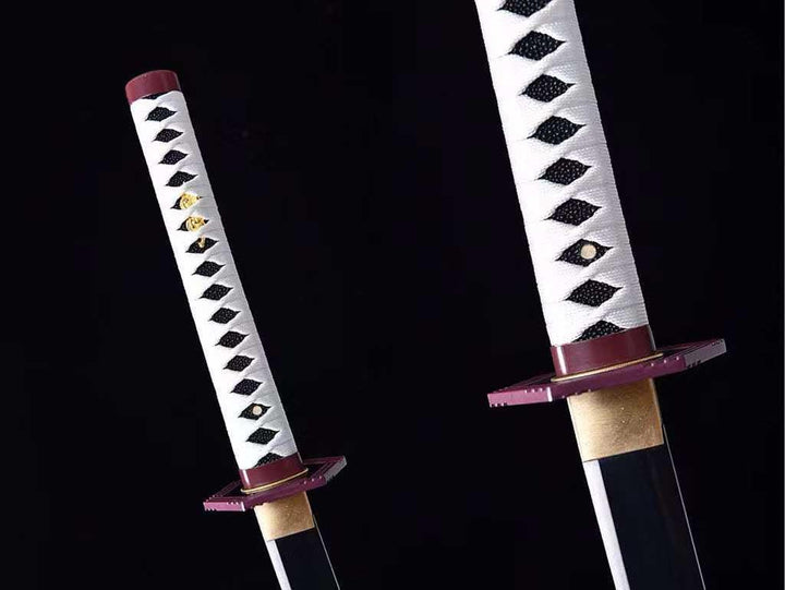 Demon Slayer Katana - Genya Shinazugawa Demon Slayer Sword 不死川玄弥の刀 by NIMOFAN Katana丨True katana丨Katana for sale