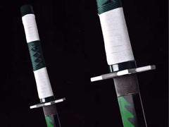 Demon Slayer Katana - Sanemi Wind Hashira Katana 不死川実弥の刀 - Katana - 28 Inch Anime & Game Katana Demon Slayer Sword - 6