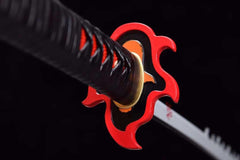 Demon Slayer Katana - Tanjiro Kamado Sun Breathing Sword 竈門炭治郎の刀 - Katana - 28 Inch Anime & Game Katana Demon Slayer Sword - 6