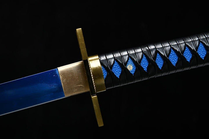 Katana - Tokito Muichiro's Nichirin Sword (時透無一郎の日輪刀) by NIMOFAN Katana丨True katana丨Katana for sale