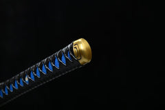 Demon Slayer Katana - Tokito Muichiro's Nichirin Sword 時透無一郎の日輪刀 - Katana - 28 Inch Anime & Game Katana Demon Slayer Sword - 3