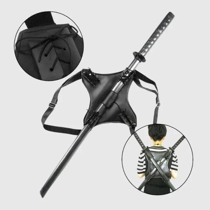 Double Sword Back HolsterKatana accessory丨NIMOFAN Katana