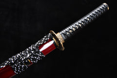 Cloud Dragon Purple Finish folded steel Katana | NIMOFAN - 820872406021578