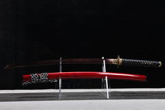 Cloud Dragon Purple Finish folded steel Katana | NIMOFAN - 820872406021578