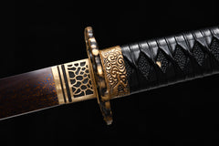 Cloud Dragon Purple Finish folded steel Katana | NIMOFAN - 820872406021578