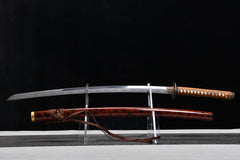 Kenshin Reverse Blade T10 steel Katana | NIMOFAN - 550872406021581