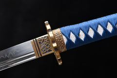 Pierced Sea Dragon T10 steel Wakizashi | NIMOFAN - 030872406061587