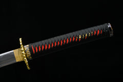Chrysanthemum 1045 Steel Wakizashi | NIMOFAN - 80872402241466