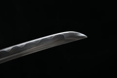 Chrysanthemum 1045 Steel Wakizashi | NIMOFAN - 80872402241466