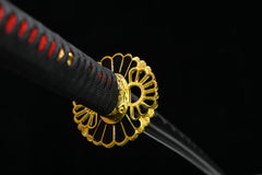Chrysanthemum 1045 Steel Wakizashi | NIMOFAN - 80872402241466