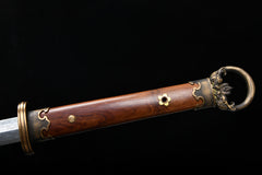 Ring-Pommel Tang Jian Steel Chinese Jian | NIMOFAN - 840872402281475