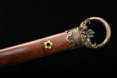 Ring-Pommel Tang Jian Steel Chinese Jian | NIMOFAN - 840872402281475
