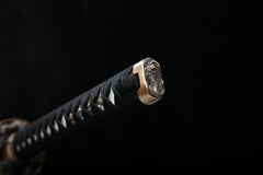 Coiling Dragon Blue Finish Steel Katana | NIMOFAN - 930872403011479